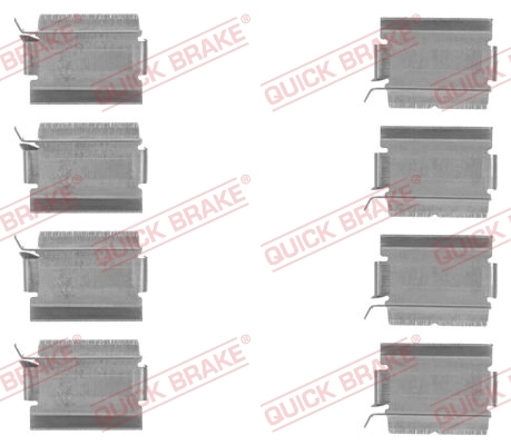 Accessory Kit, disc brake pad